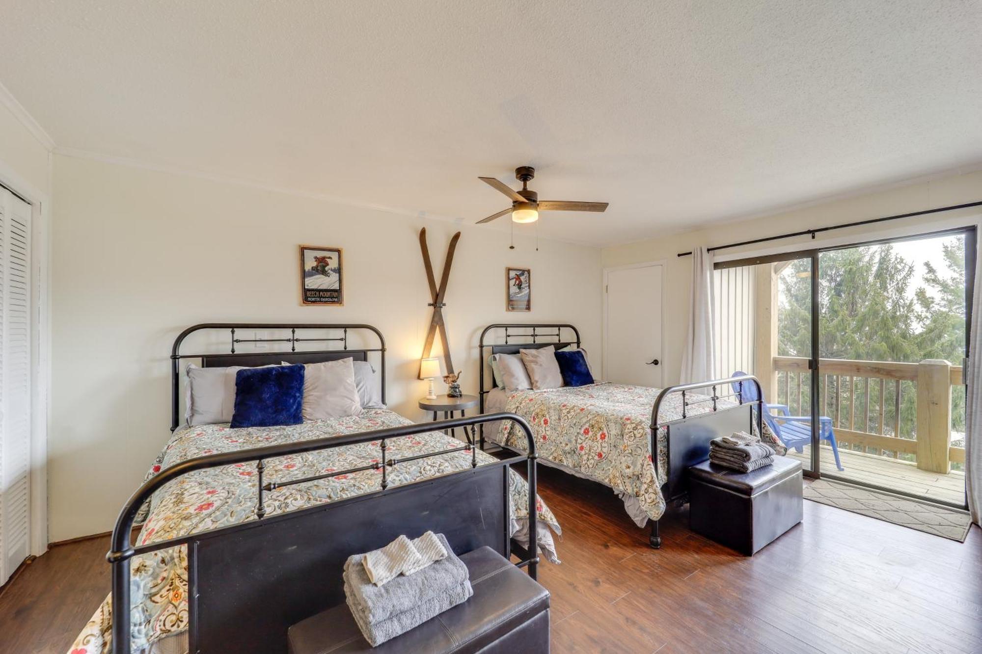 Beech Mountain Studio With Balcony Less Than 1 Mi To Skiing! Buitenkant foto