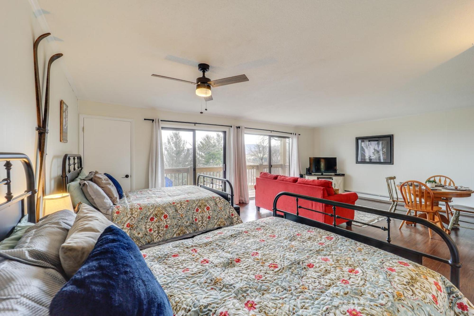 Beech Mountain Studio With Balcony Less Than 1 Mi To Skiing! Buitenkant foto