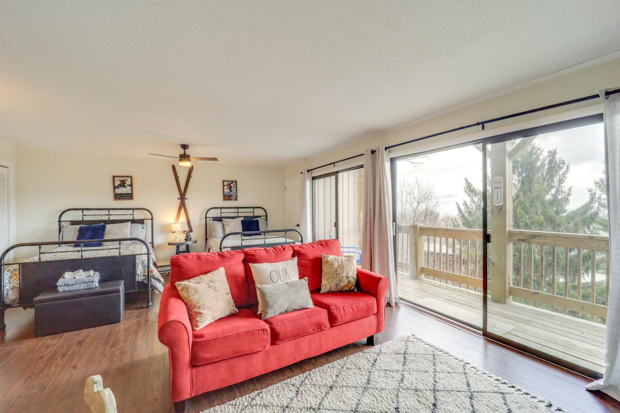Beech Mountain Studio With Balcony Less Than 1 Mi To Skiing! Buitenkant foto
